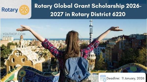  Beca Global Grant Scholarship de la Fundación Rotary para Maestría
